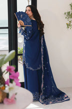 03-Piece Lawn Suit With Embroidery - Ready To Wear