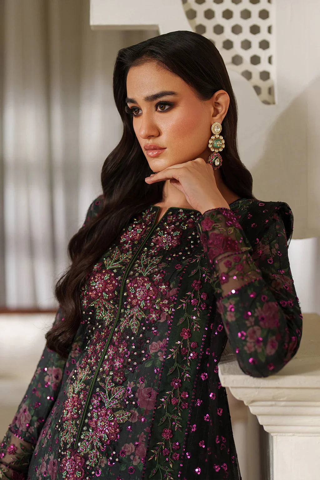 03-Piece Printed Lawn suit - Ready To Wear