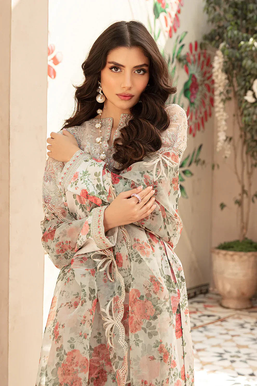 03-Piece Printed Lawn Suit - Ready To Wear