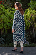 03-Piece Lawn Suit With Embroidery - Ready To Wear