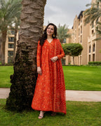 03-Piece Lawn Suit With Embroidery - Ready To Wear