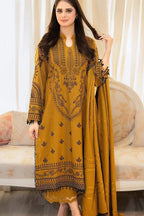 3 Piece Stitched Lawn Suit - Ready To Wear
