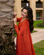 03-Piece Lawn Suit With Embroidery - Ready To Wear