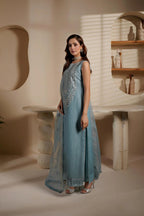 3  Piece  Stitched Organza suit - Ready to Wear