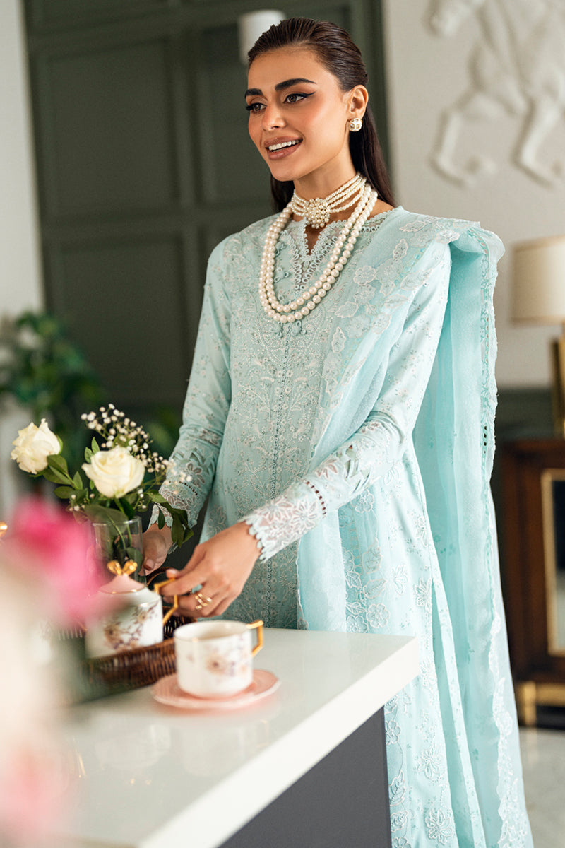 03-Piece Printed Lawn Suit - Ready To Wear