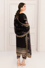 3 Piece Stitched  Silk Suit - Ready to Wear
