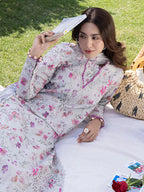 03-Piece Printed Lawn Suit - Ready To Wear