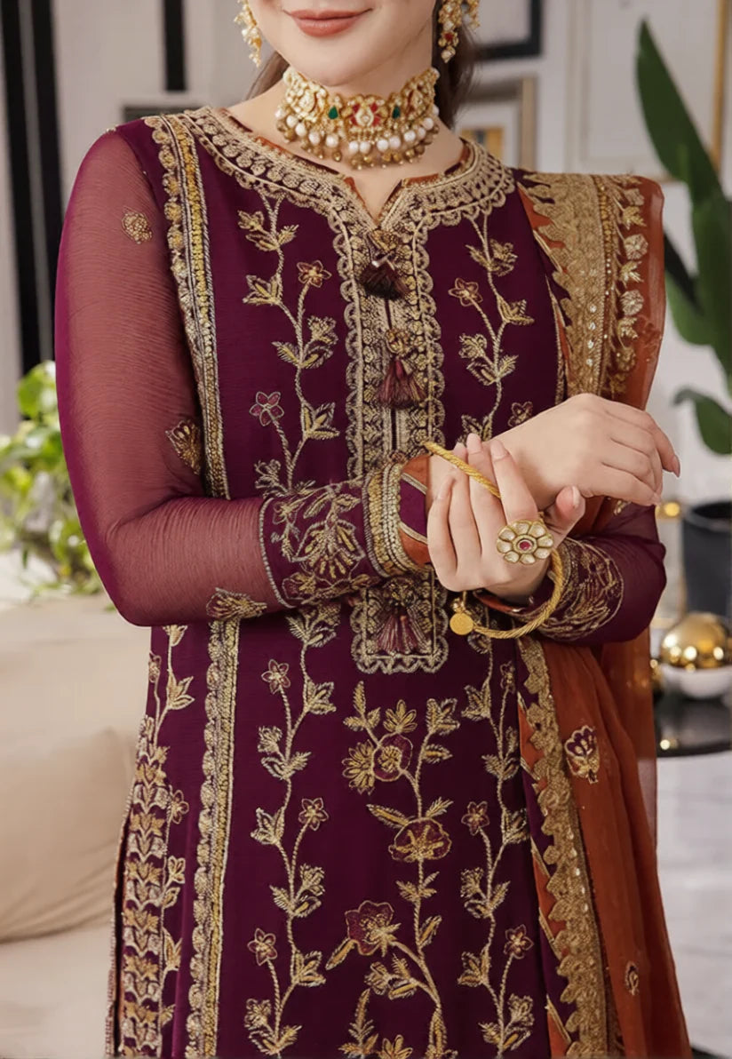 Chiffon 3-Piece Suit