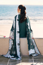3 Piece Stitched  Lawn Cotton suit - Ready  to Wear
