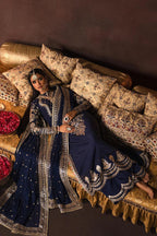 Maya by Afrozeh – Velvet Embroidery Suit